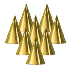 Foil Cone Hat (Pack of 48)
