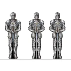 Wall Of Knights Backdrop (Pack of 6)