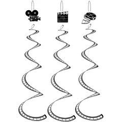 Printed Filmstrip Whirls (Pack of 6)