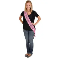 Birthday Princess Satin Sash (Pack of 6)