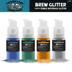 Father's Day Brew Glitter Spray Pump Combo Pack Collection A (4 PC SET)
