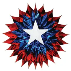 Patriotic Fan-Burst (Pack of 12)