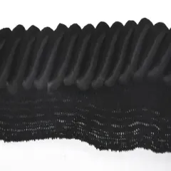 Belagio Lip Cord Trim, 0.375" Wide, Softer Collection, 50 Yards, Black