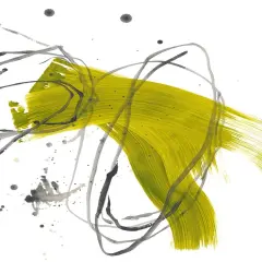 Citron Fusion No 2 Poster Print by Bronwyn Baker # B3867D