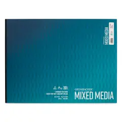 Grumbacher Mixed Media Pad - 18" x 24", 30 sheets