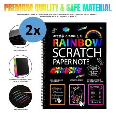 Scratch Paper Scratch Art for Kids