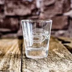 2oz Celtic Dragon Shot glass