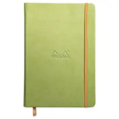 Rhodiarama Hardcover Notebook - Anise, A5