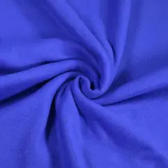 FabricLA | Fleece Fabric By The Yard | 72"X60" Inch Wide | Anti Pill Polar Fleece | Soft, Blanket, Throw, Poncho, Pillow Cover, PJ Pants, Booties, Eye Mask - Royal Blue (2 Yard)