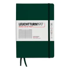 Leuchtturm1917 Ruled Hardbound Notebook - Forest Green, 5-3/4" x 8-1/4"