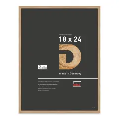 Deha Design Fontana Wood Frame - Natural Oak, 18" x 24"