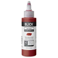 Blick Artists&rsquo; Fluid Acrylic - Quinacridone Crimson, 100 ml