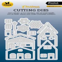 Studio Light Essentials Cutting Die-Nr. 567, Winter Houses
