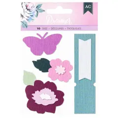 American Crafts Dreamer Metal Die Set-10 Pieces