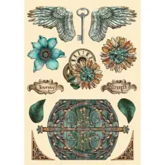 Stamperia Colored Wooden Shapes A5-Sir Vagabond In Fantasy World