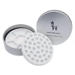 Etchr Lab Travel Mini Porcelain Palette, 37 Wells