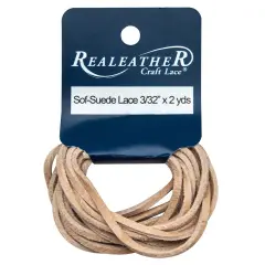 Realeather(R) Crafts Sof-Suede Lace 3/32"X2yd