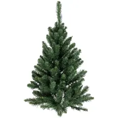 Northlight Full Buffalo Fir Artificial Christmas Wall or Door Tree - 3' - Unlit Green