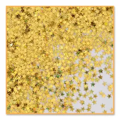 Gold Holographic Stars Confetti (Pack of 6)