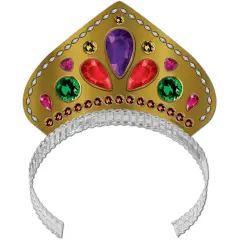 Printed Jeweled Tiara (Pack of 72)
