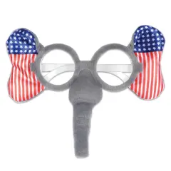 Patriotic Elephant Glasses, (Pack Of 12)