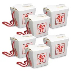 Asian Favor Boxes - Pint, (Pack Of 12)