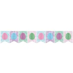 Easter Tissue Egg Streamer, (Pack Of 12)