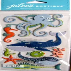 Jolee's Boutique Ocean Animals Dimensional Stickers