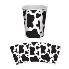 Cow Print Beverage Cups (Pack of 12)