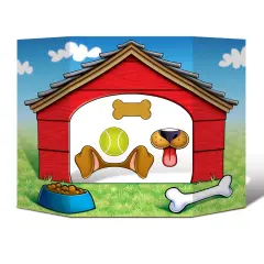 Dog House Photo Prop, (Pack Of 6)