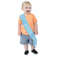1st Birthday Satin Sash (Pack of 6)