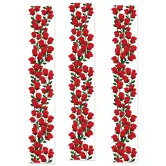 Roses Party Panels, (Pack of 12)