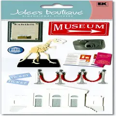 Jolee's Boutique Museum Dimensional Stickers