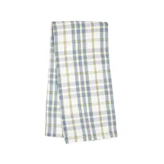 Simmons Plaid Handwoven 100% Cotton Kitchen Dishtowel All Seasons