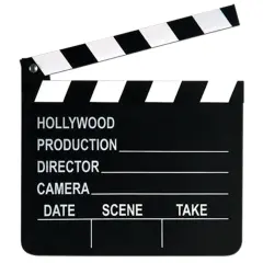 Movie Set Clapboard (Pack of 12)