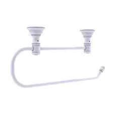 Carolina Crystal Collection Under Cabinet Paper Towel Holder - Matte White
