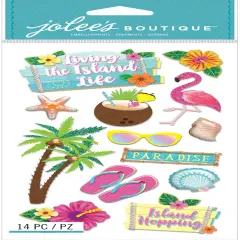 Jolee's Boutique Island Life Dimensional Stickers