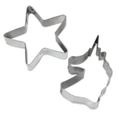 Unicorn Cookie Cutters, (Pack Of 12)
