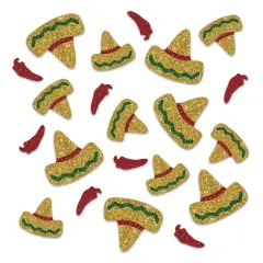 Fiesta Deluxe Sparkle Confetti, (Pack Of 12)
