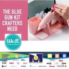 We R Memory Keepers - Maker's Glue Gun Kit - Pink 60000027