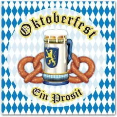 Oktoberfest Luncheon Napkins (Pack of 12)
