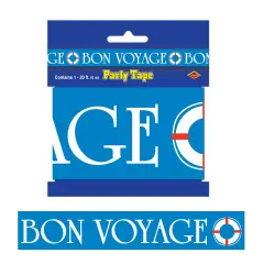 Bon Voyage Party Tape (Pack of 12)