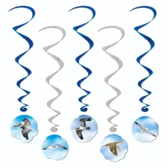 Ocean Bird Whirls (Pack of 6)