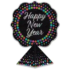 3-D Happy New Year Centerpiece, (Pack of 12)