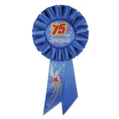 75 & Splendid Rosette (Pack of 6)