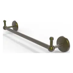 Prestige Monte Carlo Collection 36 Inch Towel Bar With Integrated Hooks - Pmc-41-36-Peg-Abr