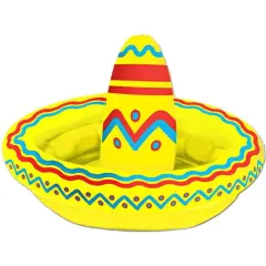 Inflatable Sombrero Cooler (Pack of 6)