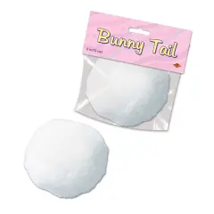 Plush Bunny Tail (Pack of 12)