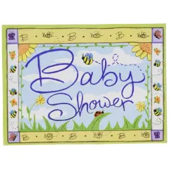 B Is For Baby Invitations (Pack of 12)