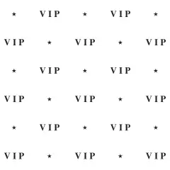 VIP Backdrop (Pack of 6)